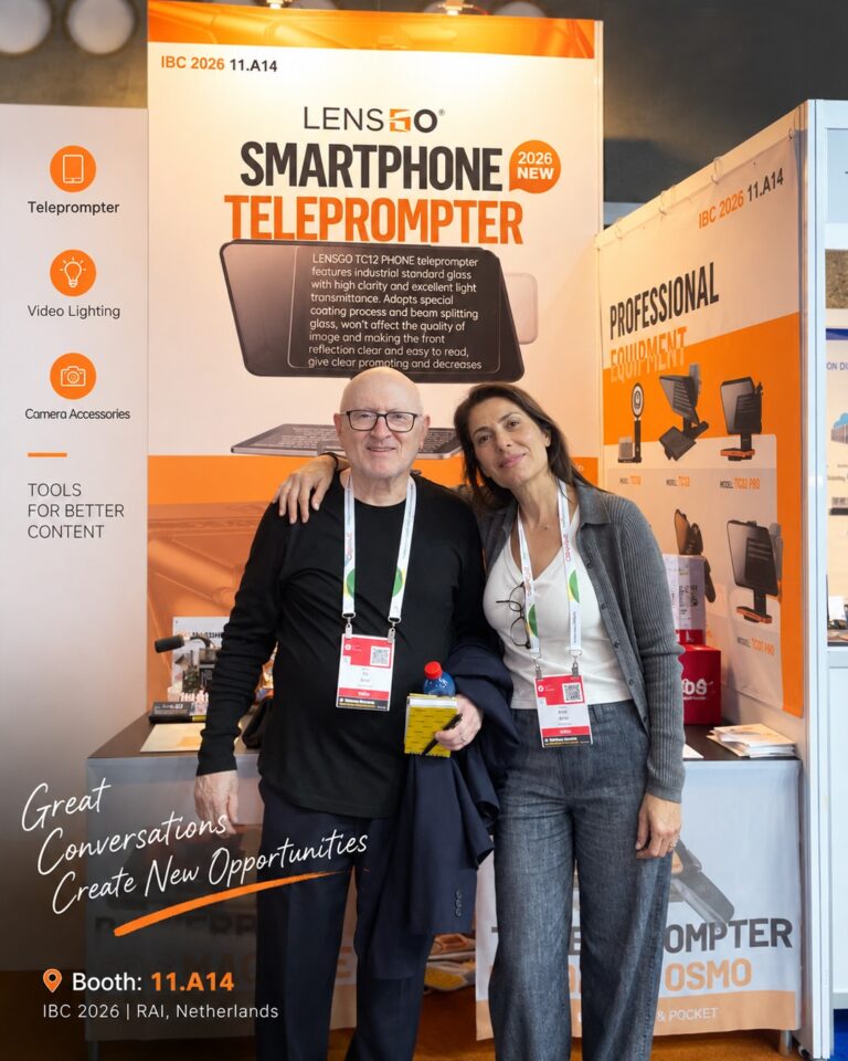 LENSGO shines at IBC 2026 in Amsterdam