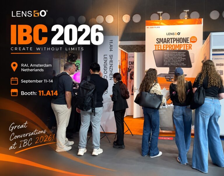 LENSGO at IBC 2026: Discover New Possibilities for Video Creation